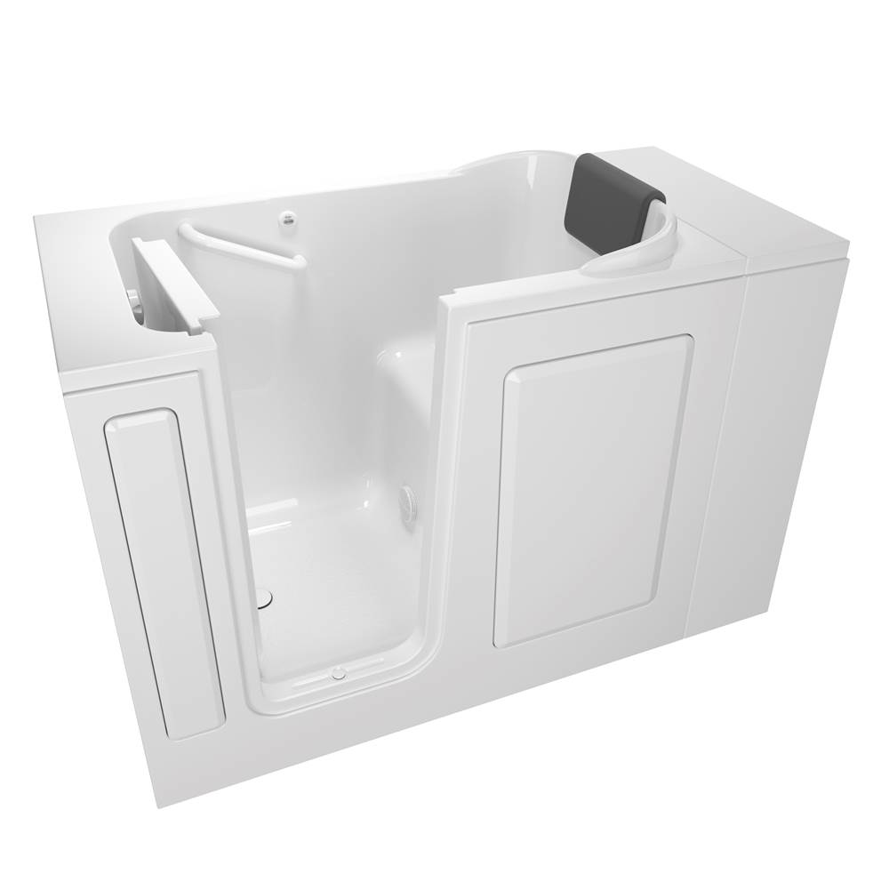 American Standard Gelcoat Premium Series 28 x 48-Inch Walk-in Tub With Soaker System - Left-Hand Drain
