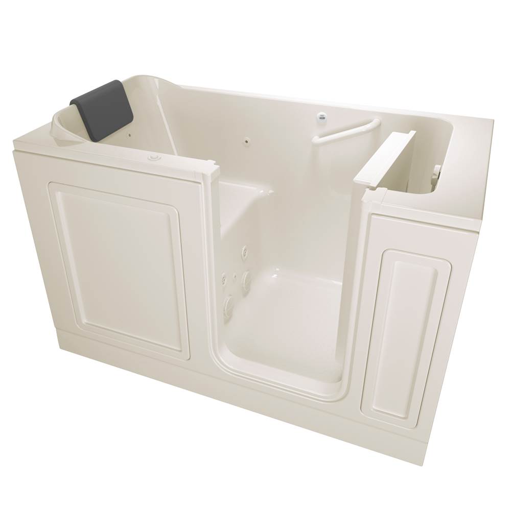 American Standard Acrylic Luxury Series 32 x 60 -Inch Walk-in Tub With Whirlpool System - Right-Hand Drain