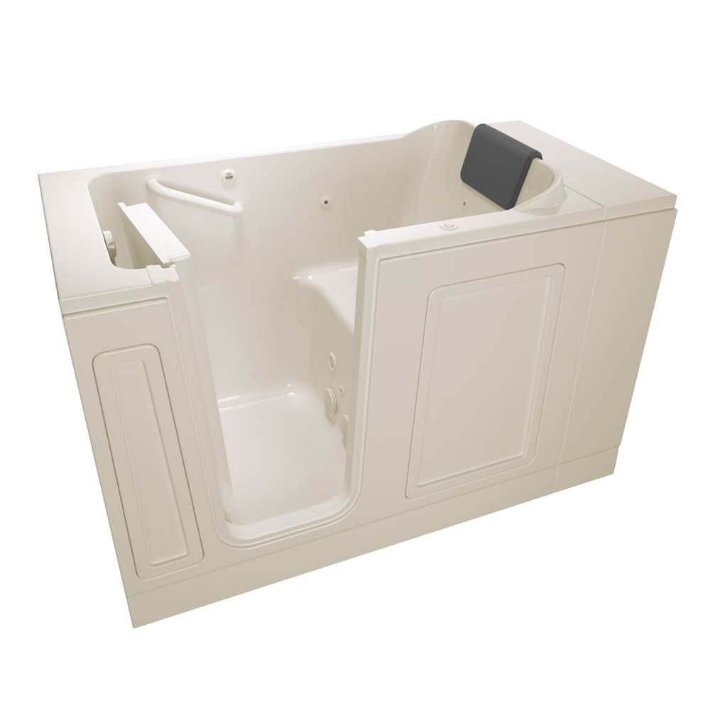 American Standard Acrylic Luxury Series 30 x 51 -Inch Walk-in Tub With Whirlpool System - Left-Hand Drain