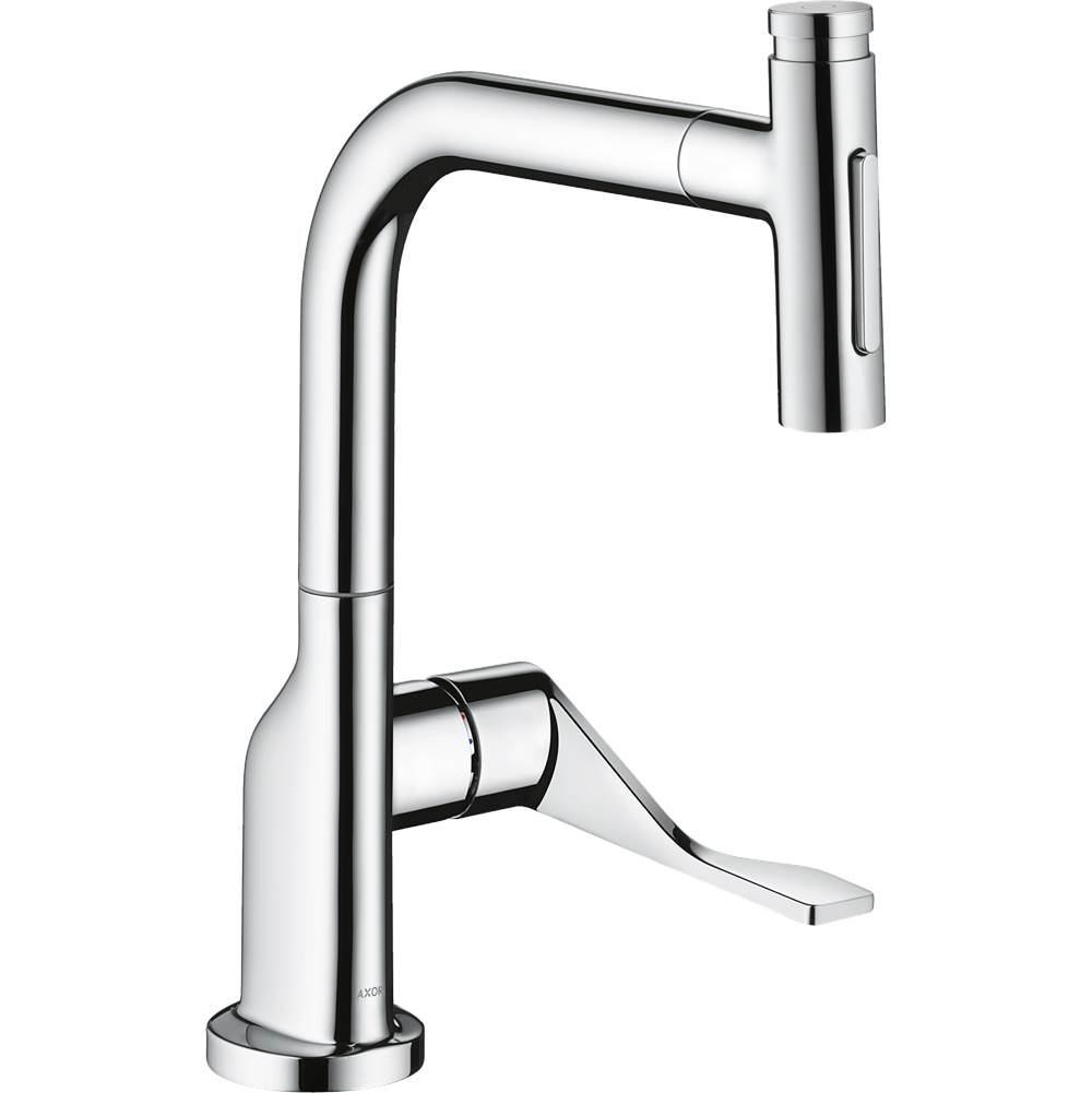 Axor Citterio Kitchen Faucet Select 2-Spray Pull-Out, 1.75 GPM in Chrome