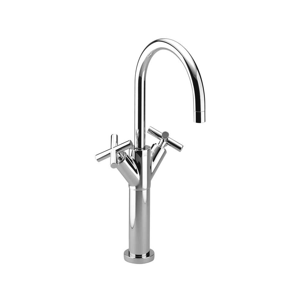 Dornbracht Tara Single-Hole Lavatory Mixer With Extended Shank Without Drain In Platinum Matte
