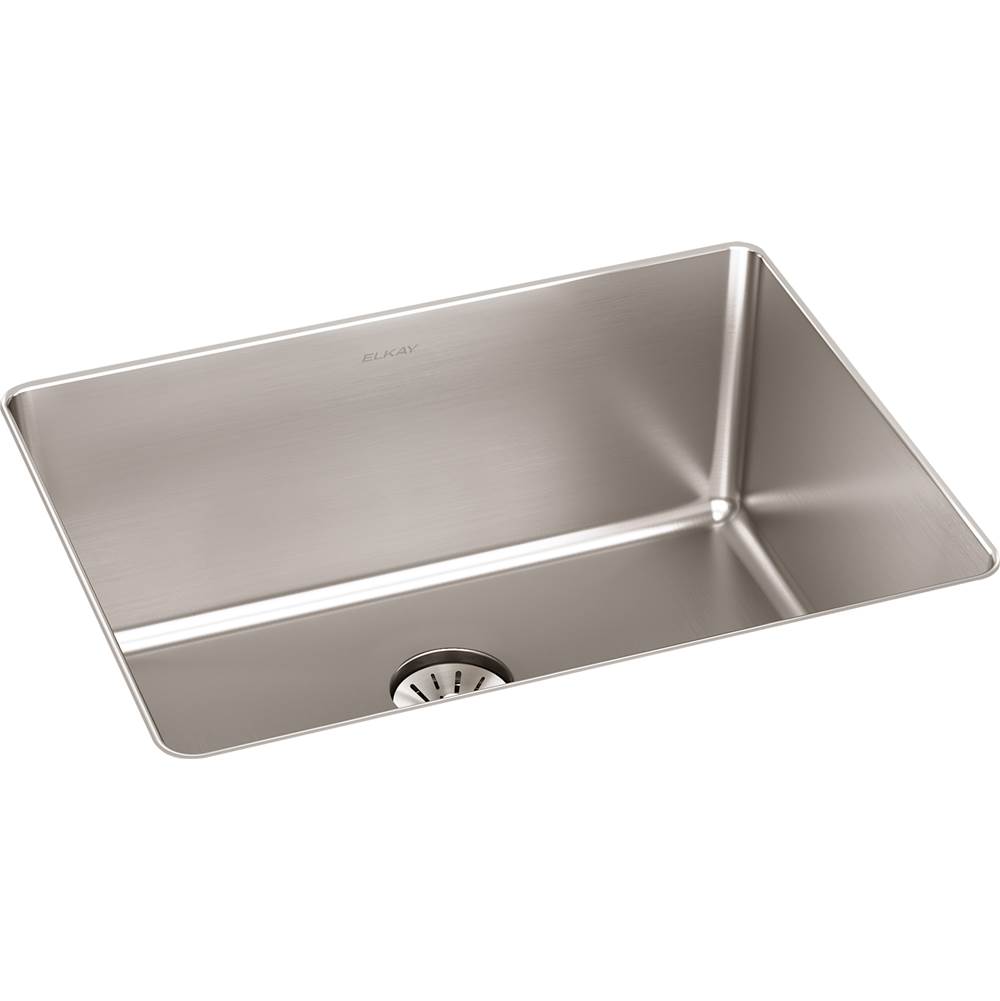 Elkay Reserve Selection Elkay Lustertone Iconix 16 Gauge Stainless Steel 23-1/2'' x 18-1/4'' x 9'', Single Bowl Undermount Sink with Perfect Drain