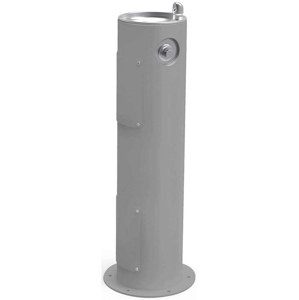 Elkay Outdoor Fountain Pedestal Non-Filtered, Non-Refrigerated Freeze Resistant Gray