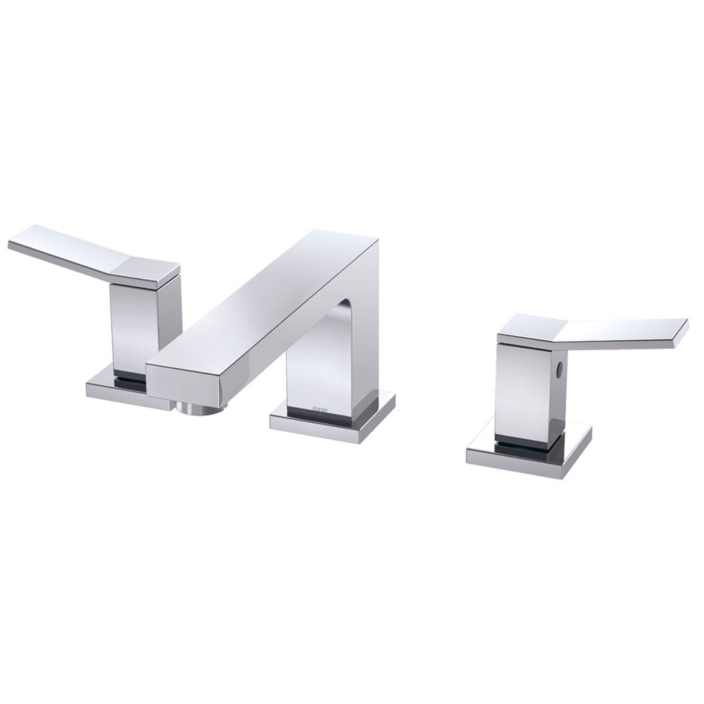 Gerber Plumbing Avian 2H Widespread Lavatory Faucet w/ Metal Touch Down Drain 1.2gpm Chrome