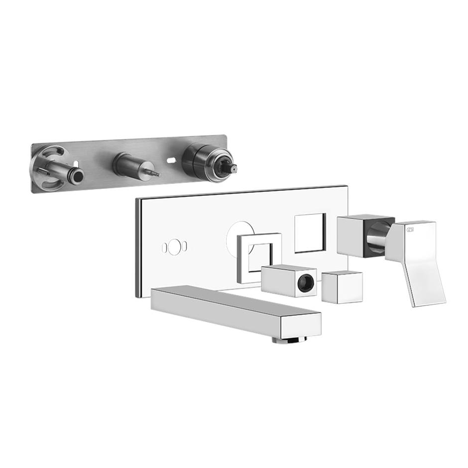 Gessi Trim Parts Only Wall-Mounted Two-Way Built-In Bath Mixer