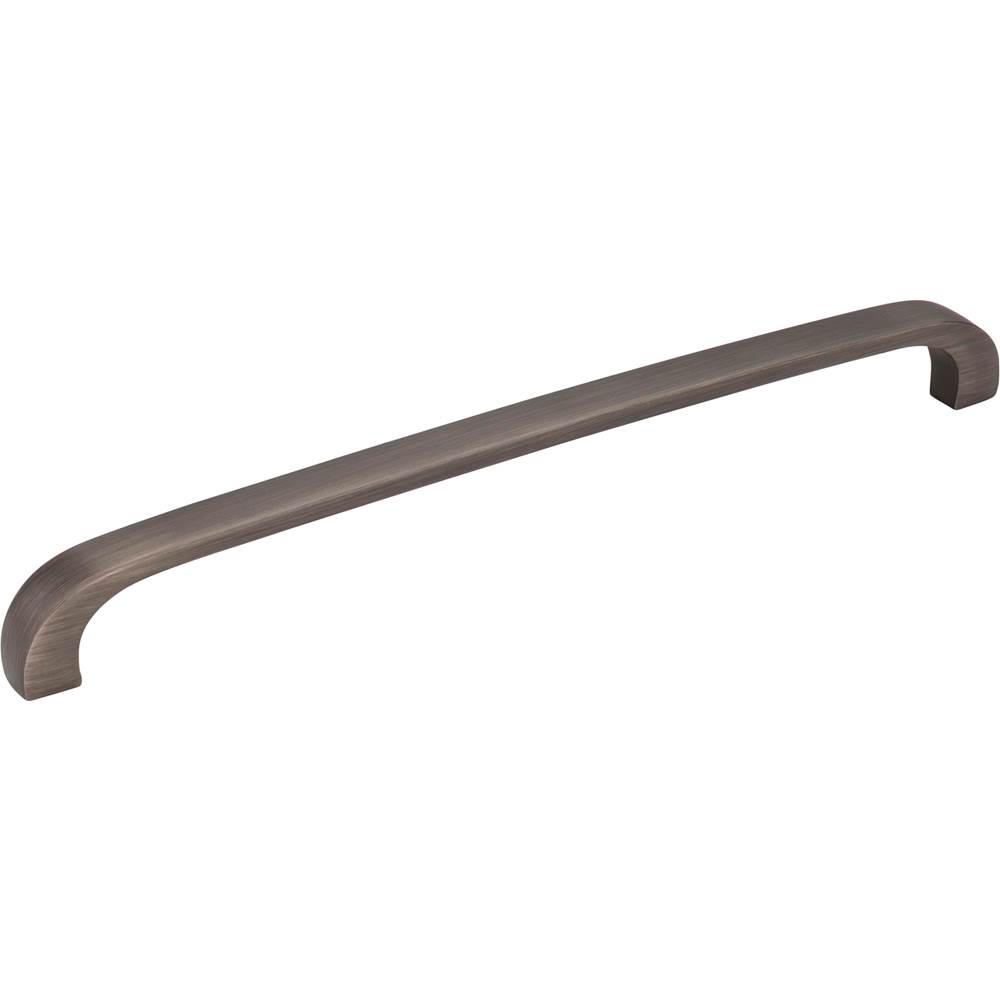 Hardware Resources 192 mm Center-to-Center Brushed Pewter Square Slade Cabinet Pull