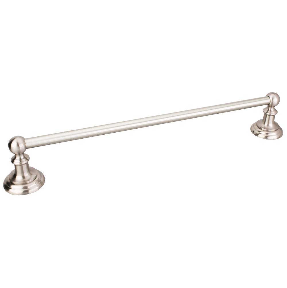 Hardware Resources Fairview Satin Nickel 24'' Single Towel Bar - Contractor Packed