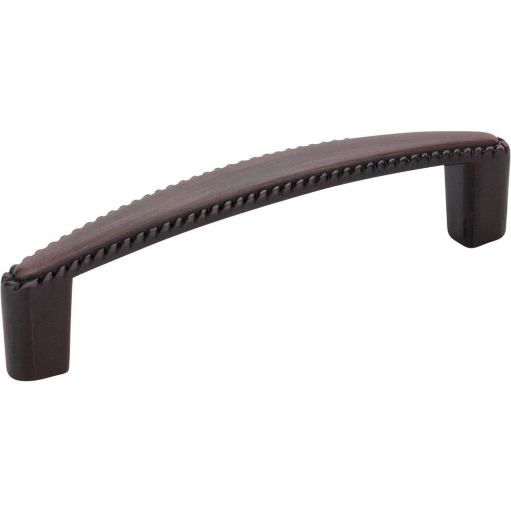 Hardware Resources 96 mm Center-to-Center Brushed Oil Rubbed Bronze Rope Detailed Lindos Cabinet Pull