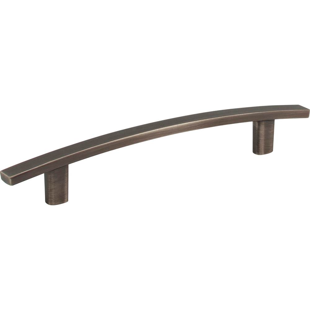 Hardware Resources 128 mm Center-to-Center Brushed Pewter Square Thatcher Cabinet Bar Pull