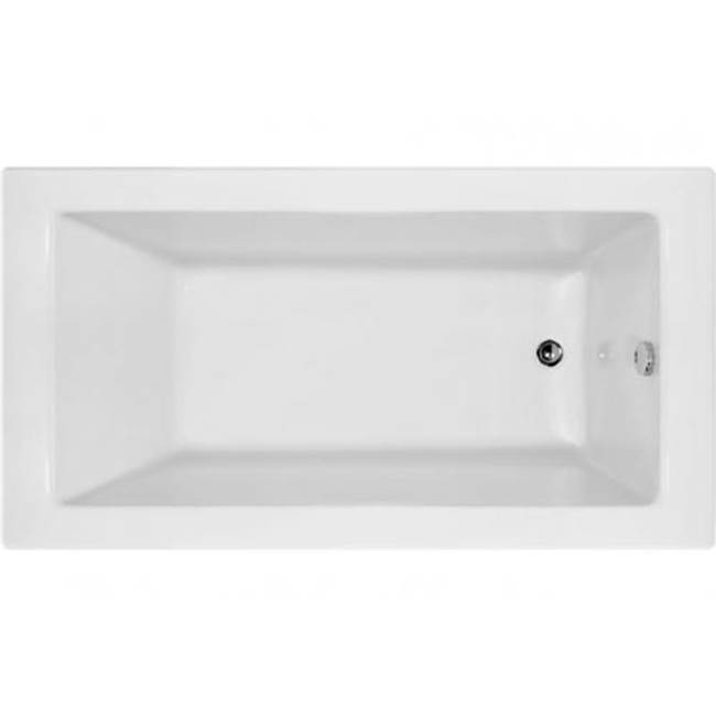 Hydro Systems SYDNEY 6030 AC TUB ONLY - SHALLOW DEPTH -WHITE-RIGHT HAND
