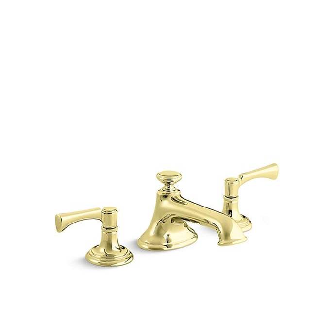Kallista Bellis® Sink Faucet, Noble Spout, Lever Handles
