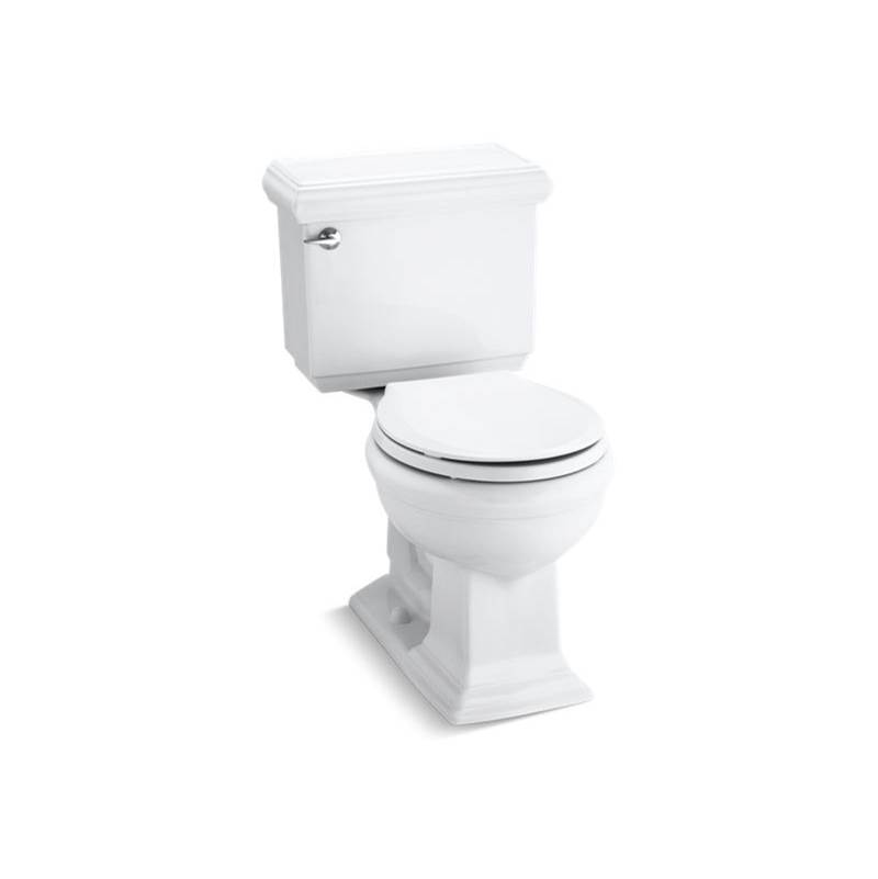 Kohler Memoirs® Classic Comfort Height® Two-piece round-front 1.28 gpf chair height toilet