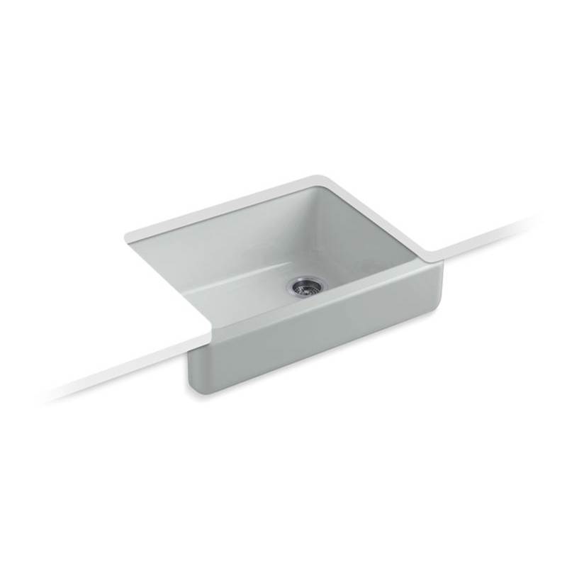 Kohler Whitehaven® 29-1/2'' x 21-9/16'' x 9-5/8'' Undermount single-bowl farmhouse kitchen sink