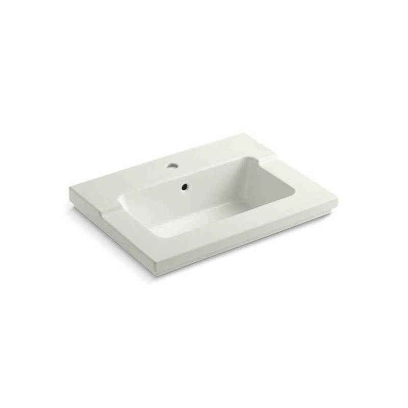 Kohler Tresham® vanity-top bathroom sink with single faucet hole