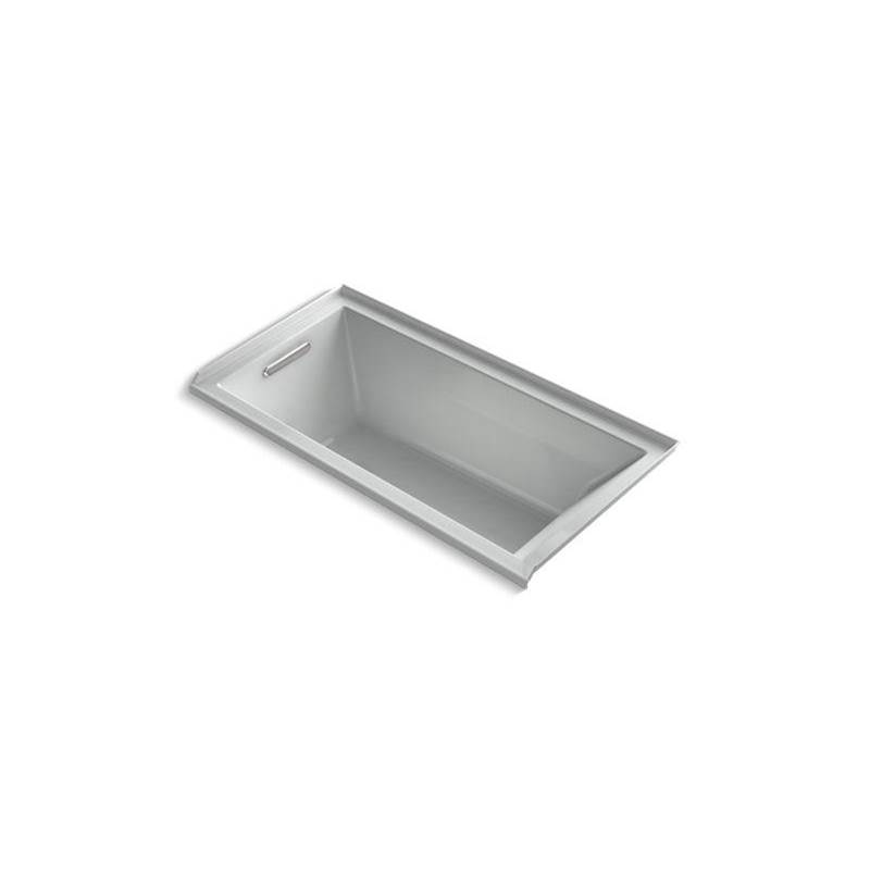 Kohler Underscore® Rectangle 60'' x 30'' alcove bath with integral flange and left-hand drain