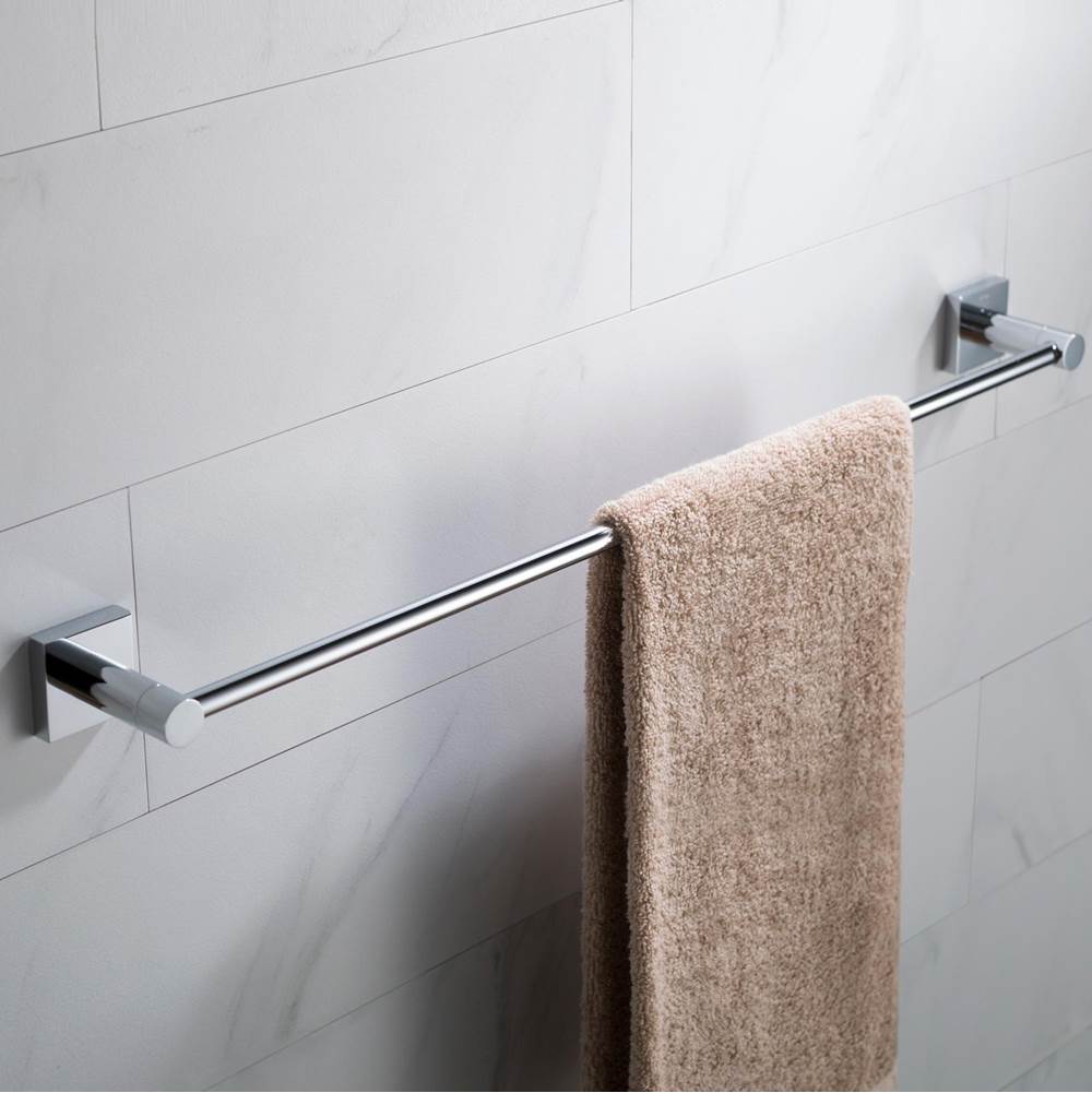 Kraus Ventus 24-inch Bathroom Towel Bar, Chrome Finish