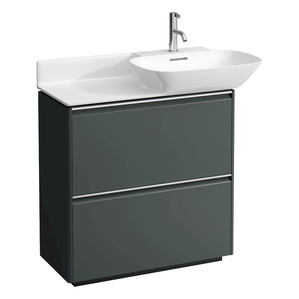 Laufen Vanity Only, with 2 drawers, matching countertop washbasins 813301/2
