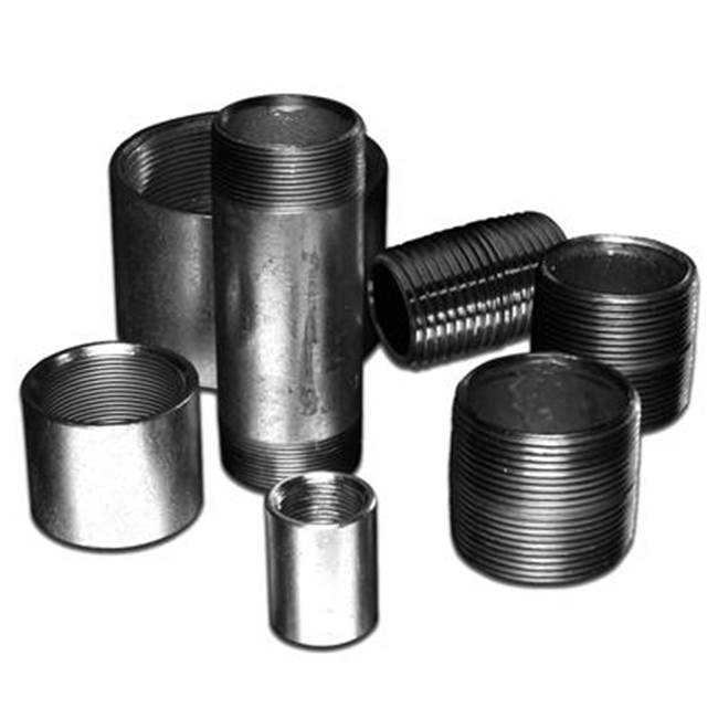 Mainline Collection SPF Steel Pipe Precut Nipples - Black - 1-1/4''