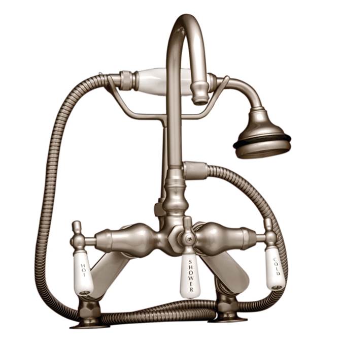 Maidstone Rim Mount English Telephone Faucet - Gooseneck Spout