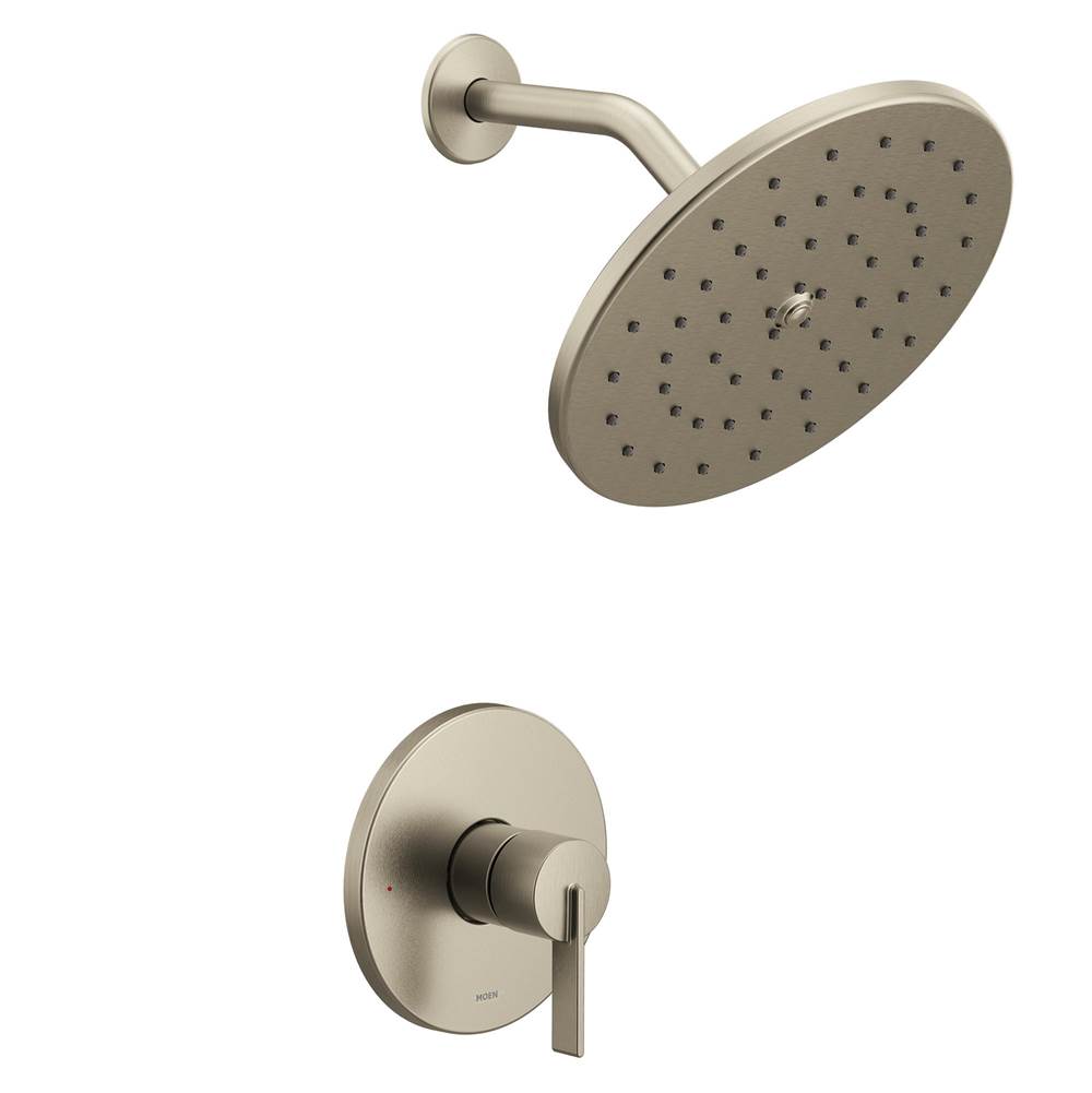 Moen Cia M-CORE 3-Series 1-Handle Eco-Performance Shower Trim Kit in Brushed Nickel (Valve Sold Separately)