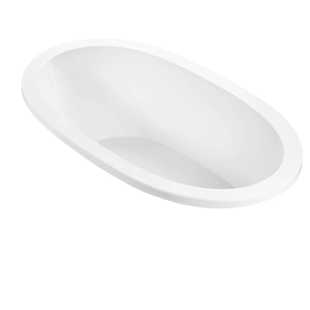 MTI Baths Adena 4 Acrylic Cxl Drop In Stream - White (72.5X36.375)