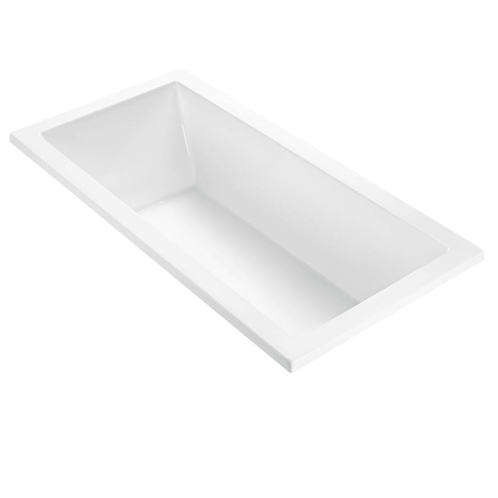 MTI Baths Andrea 3 Acrylic Cxl Drop In Stream - Biscuit (72X35.75)
