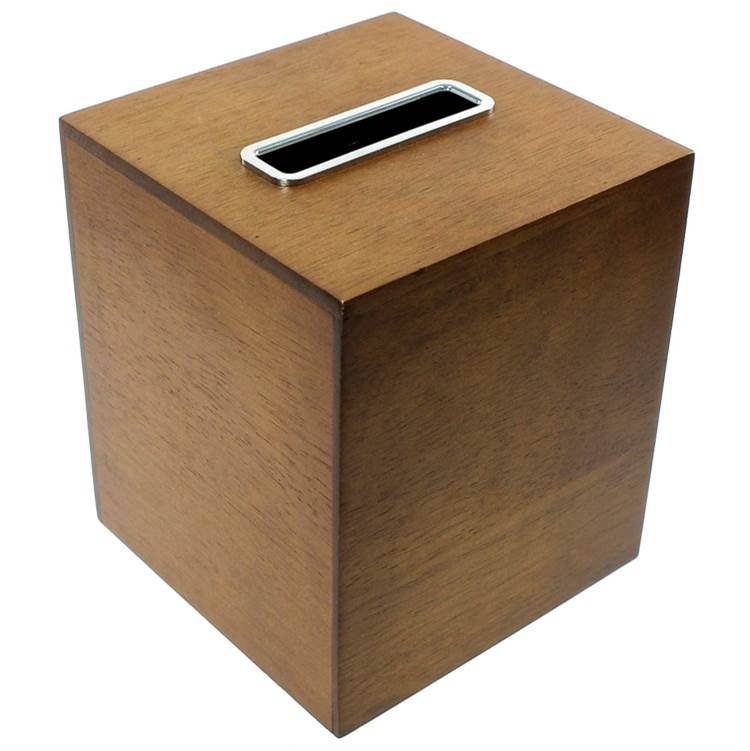 Nameeks Tissue Box Made From Wood in a Brown Finish