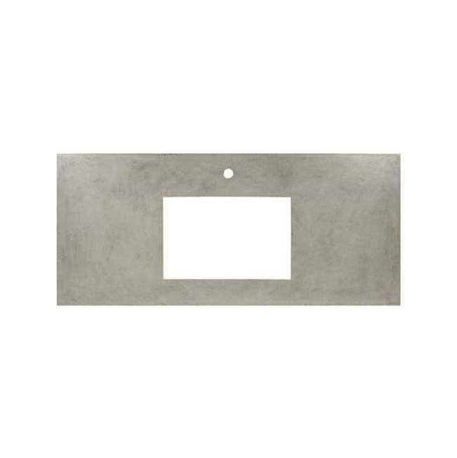 Native Trails 48'' Native Stone Vanity Top in Earth- Rectangle with Single Hole Cutout