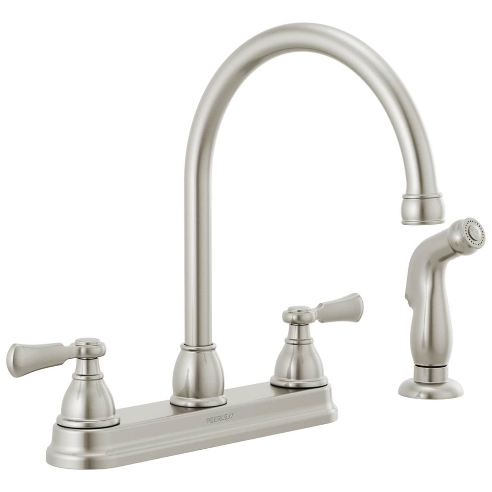 Peerless Elmhurst® Two-Handle Kitchen Faucet with Spray