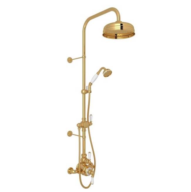 Rohl Edwardian™ 3/4'' Exposed Wall Mount Thermostatic Shower System