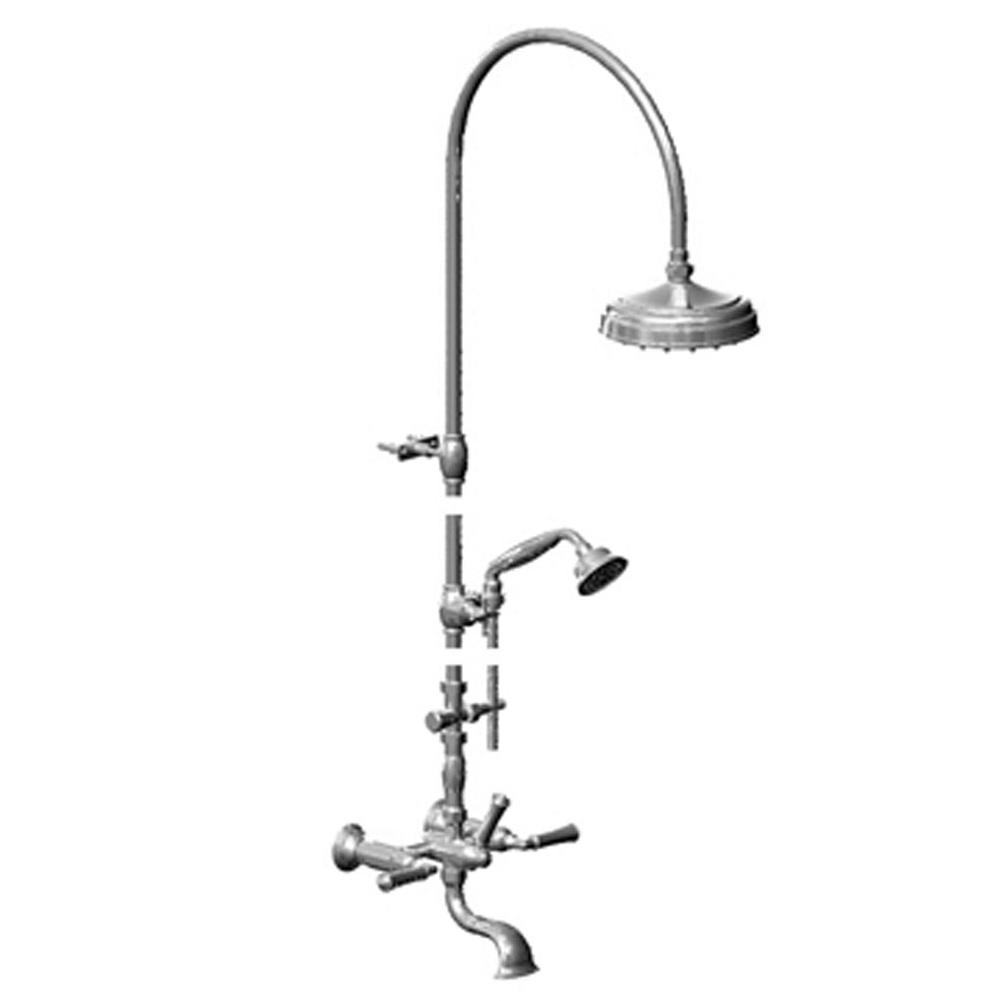 Rubinet Wall Mount Tub & Shower With Hand Held Shower