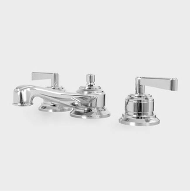 Sigma Widespread Lav Set With Lever Moderne Satin Nickel .69