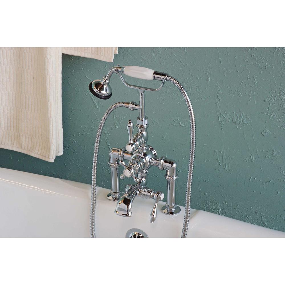 Strom Living Chrome Thermostatic Deck Mount Faucet