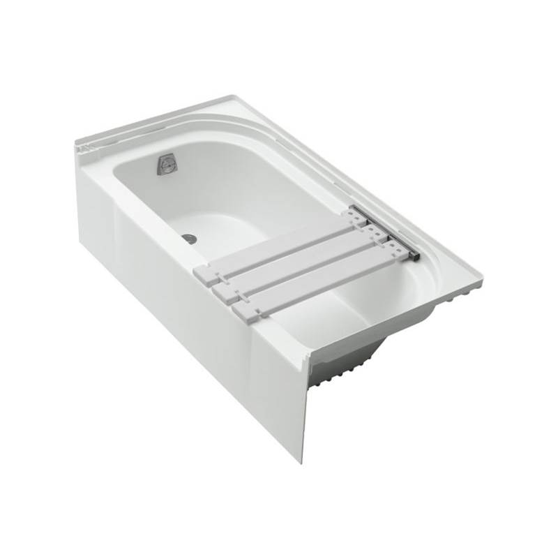 Sterling Plumbing Accord® 60'' x 30'' bath with seat and left-hand drain