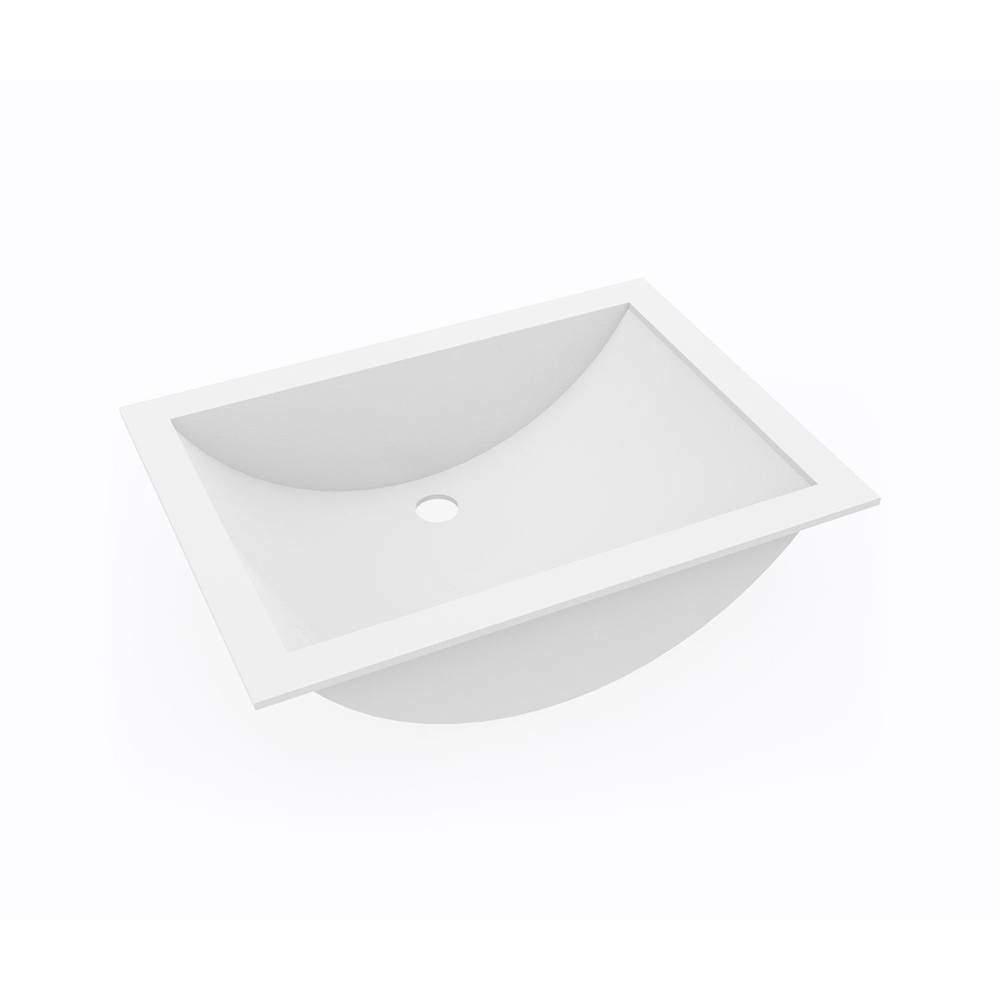 Swan UC-1913 13 x 19 Swanstone® Undermount Single Bowl Sink in White