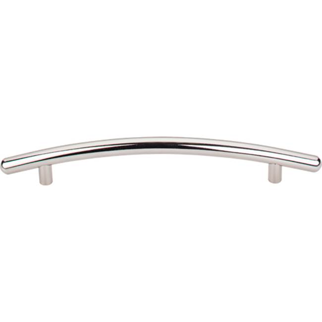 Top Knobs Curved Bar Pull 6 5/16 Inch (c-c) Polished Nickel