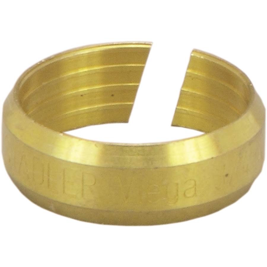 Viega Compression Ring, Brass, D: 5/16
