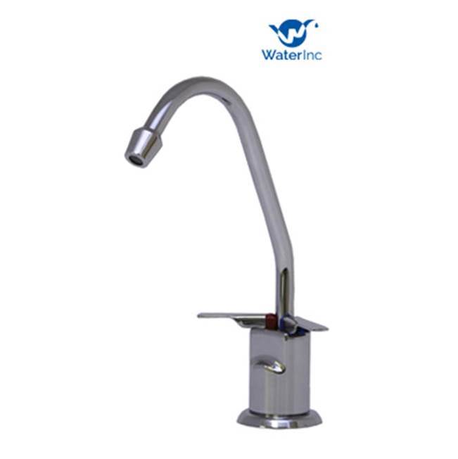 Water Inc 500 Hot/Cold Faucet Only W/ Long Reach Spout For Filter - Satin Nickel
