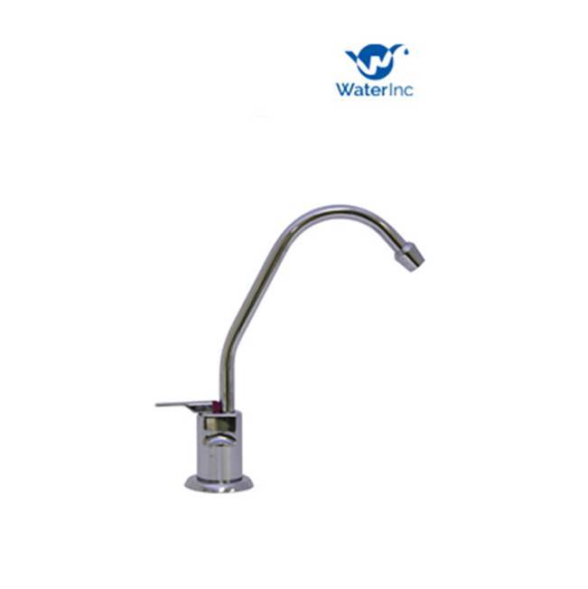 Water Inc 500 Hot Only Faucet Only W/Long Reach Spout - Satin Nickel