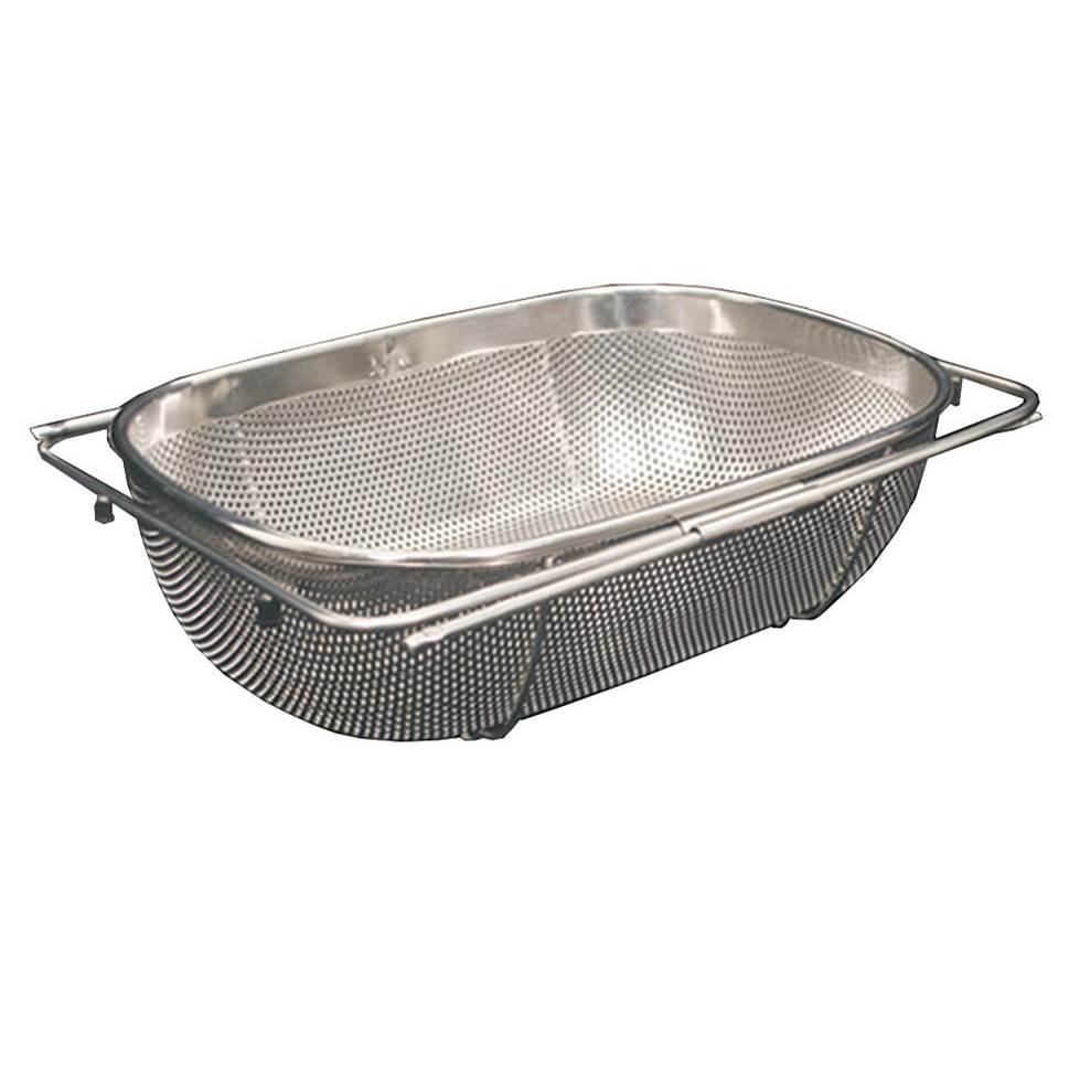 Whitehaus Collection Over the Sink Stainles Steel Extendable Colander/Strainer