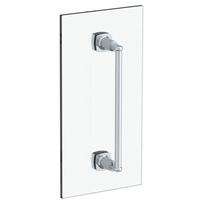 Watermark H-Line 6” shower door pull/ glass mount towel bar