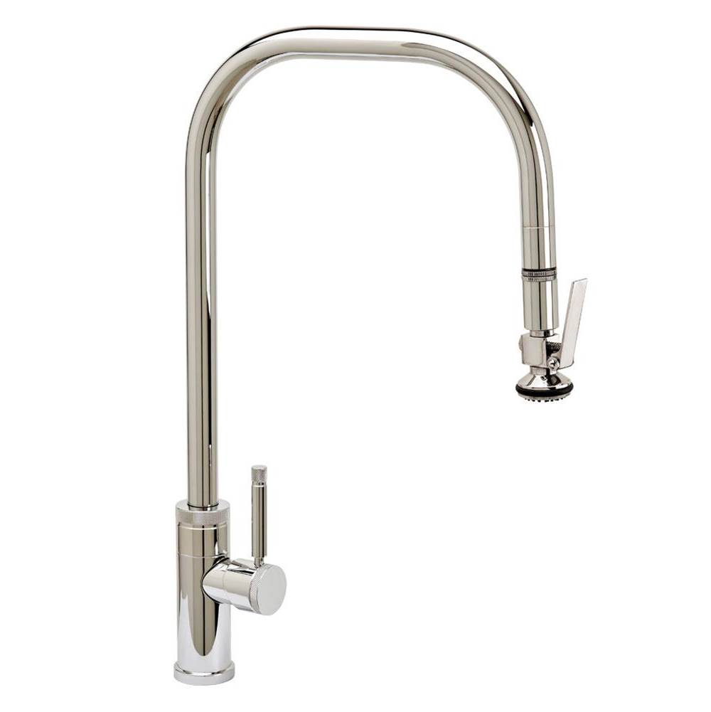 Waterstone Waterstone Fulton Industrial Extended Reach PLP Faucet - Lever Sprayer